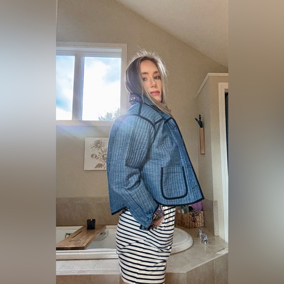 CLARE V Emmanuelle Reversible chore coat size small NWT retail price $375 - Picture 3 of 16